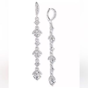 🆕 GIVENCHY Crystal Linear Drop Earrings